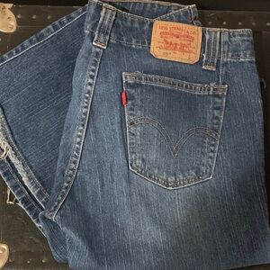 Levi's Women's Boot Cut Jeans in Classic Blue